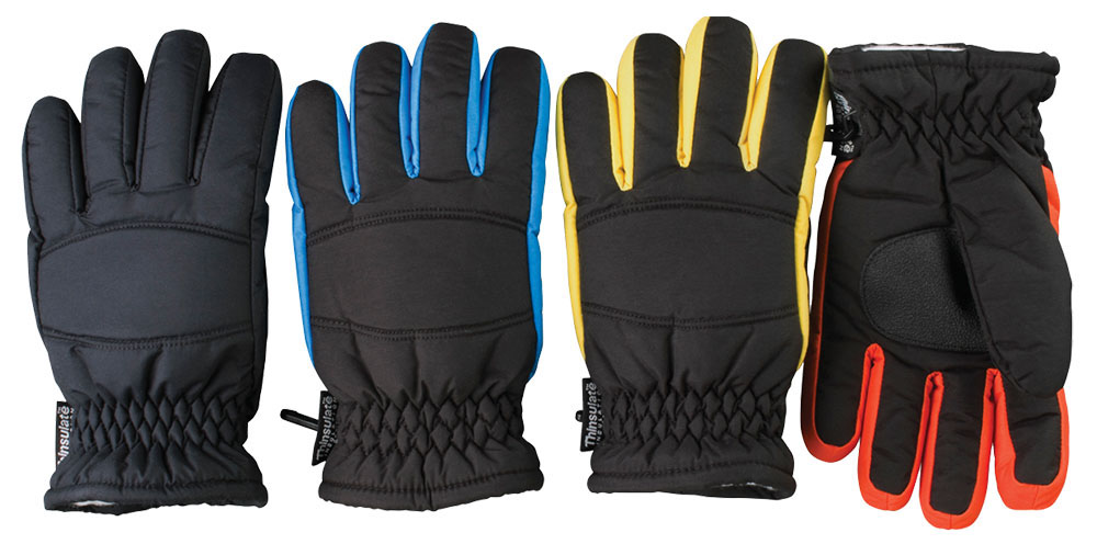 Arctic Edge Nylon Sport Glove Asst Colors 6-10Yrs - Gloves
